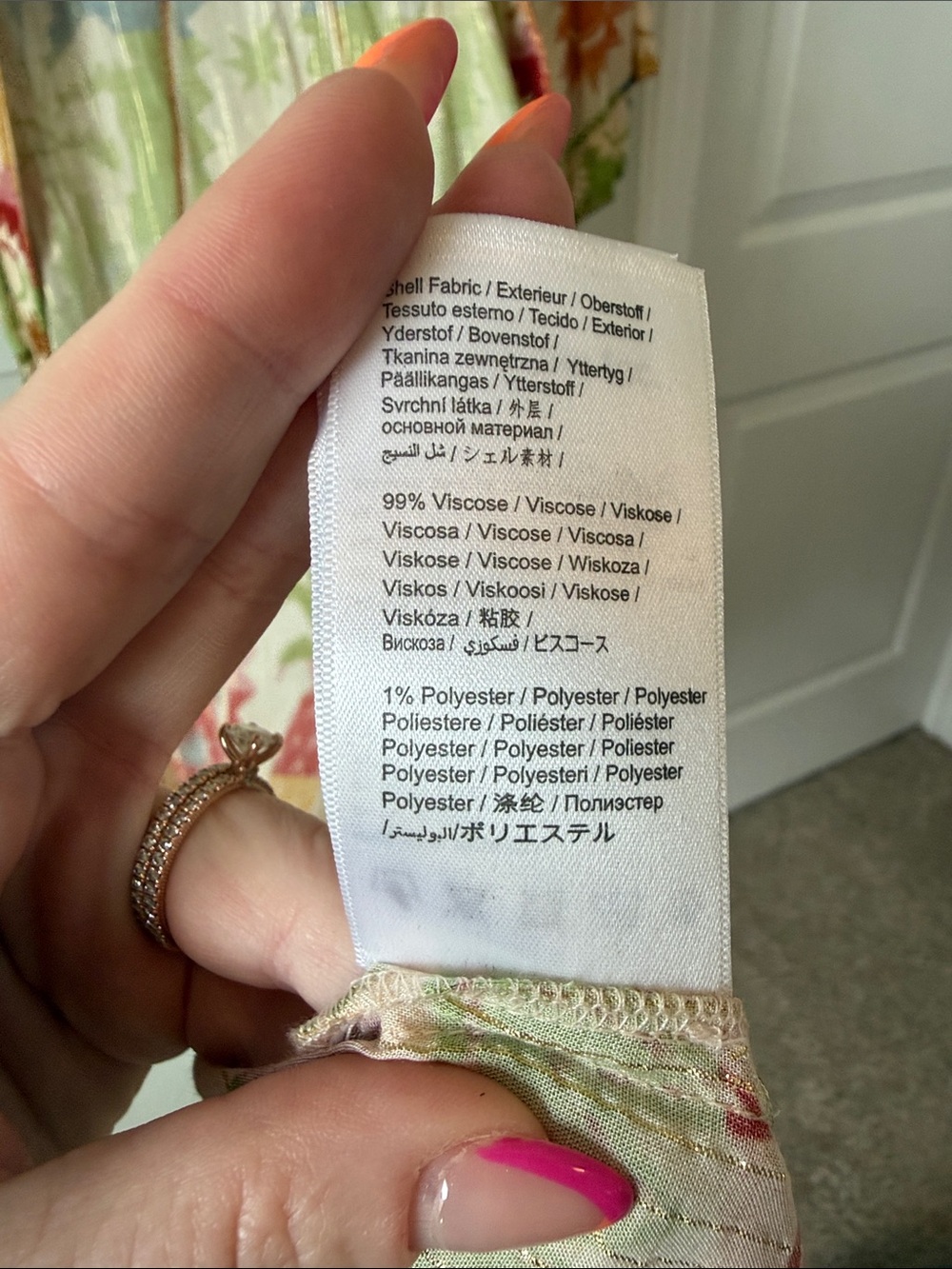 Farm Rio Rainbow Sunset Kimono - Picture 6 of 6